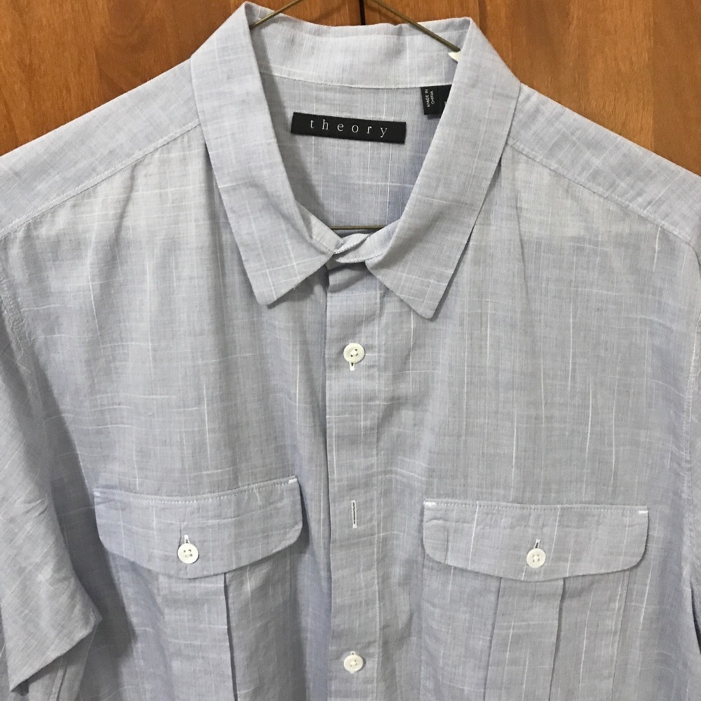 Theory lightweight button up brand new